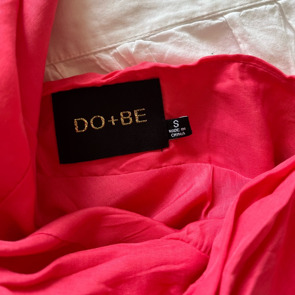 DO + BE pink one shoulder dress - Picture 9 of 9